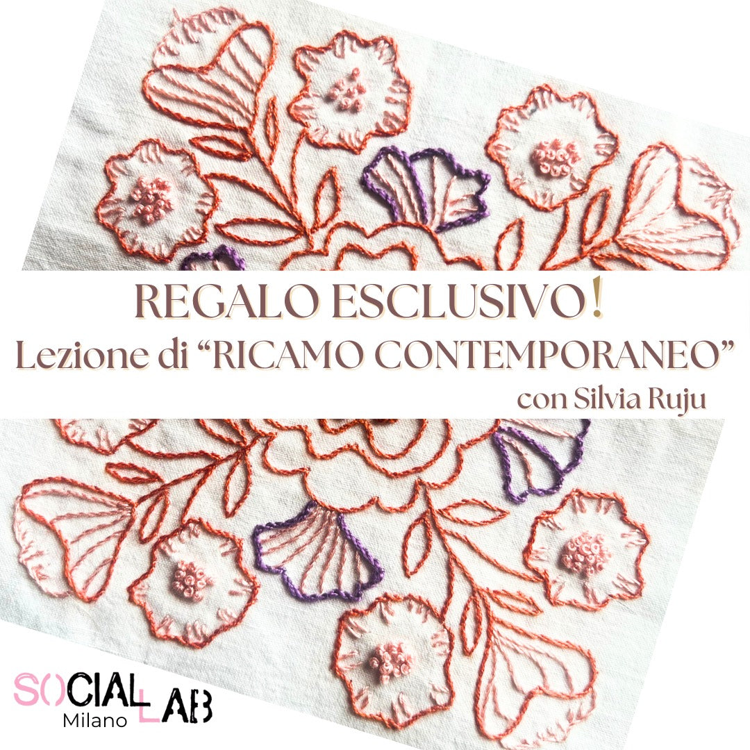 Corso di ricamo moderno