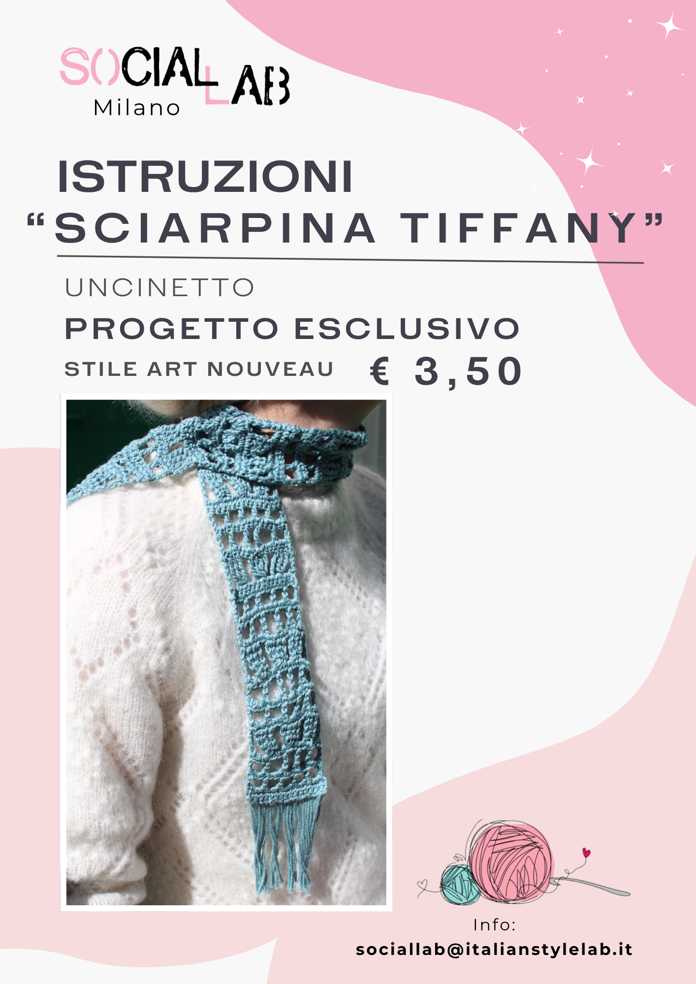 ✨ SCIARPINA TIFFANY - ISTRUZIONE✨
