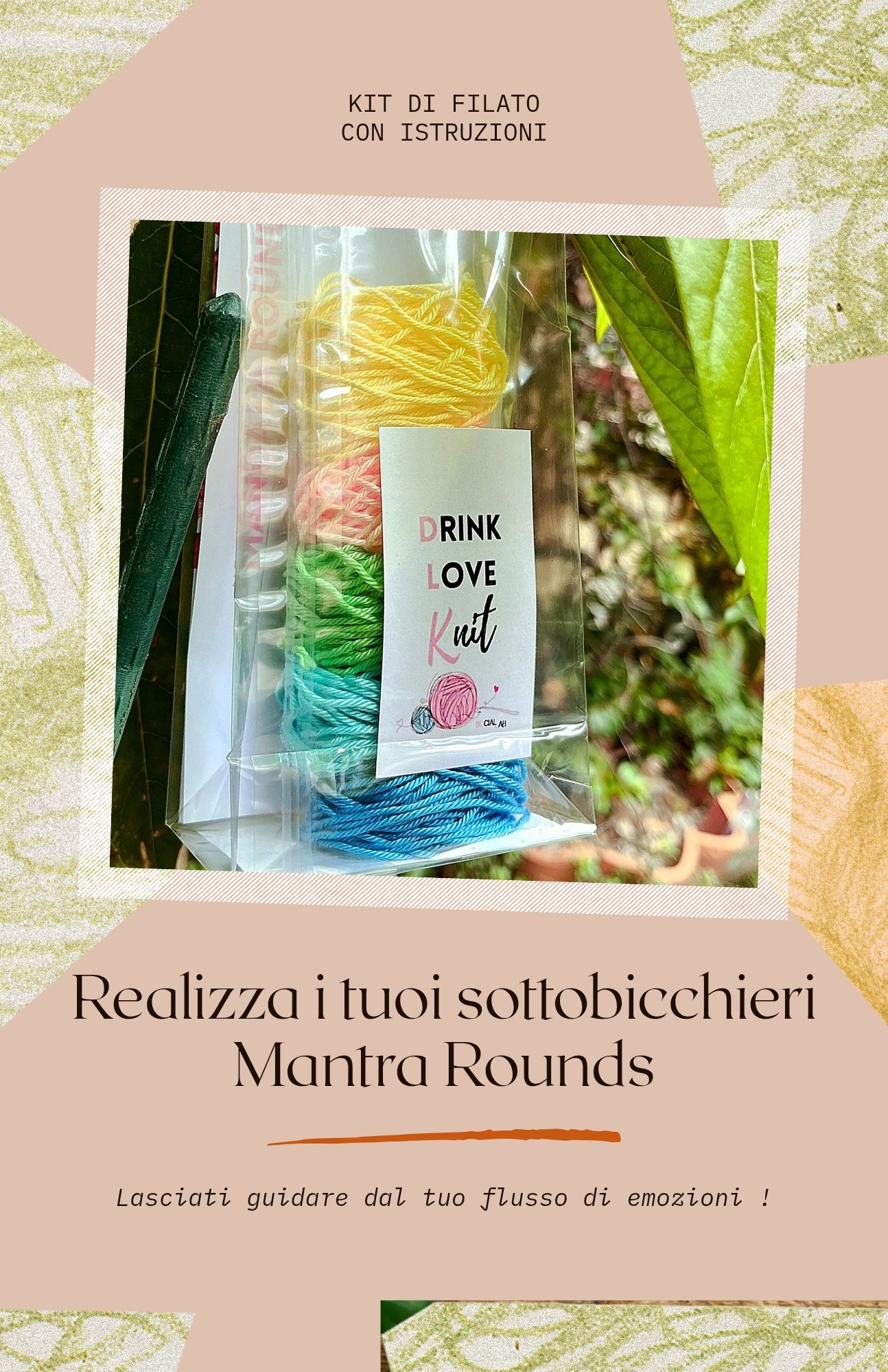 Kit sottobicchiere Mantra  Rounds